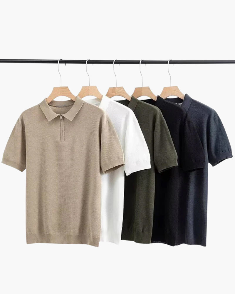 Marbella Zip Up Polo - Image 16