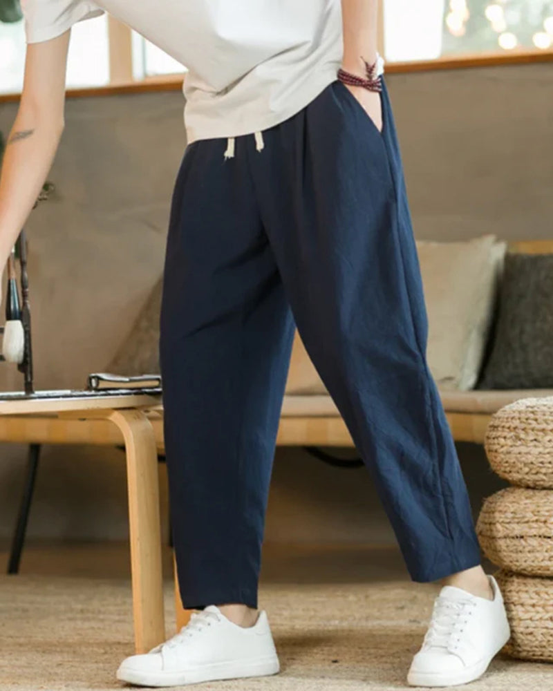 Cancun Cotton Trousers - Image 6