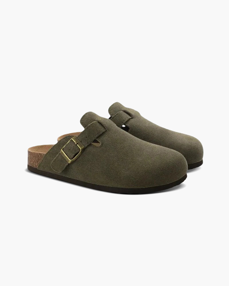 Old Money Suede Clogs - Image 17