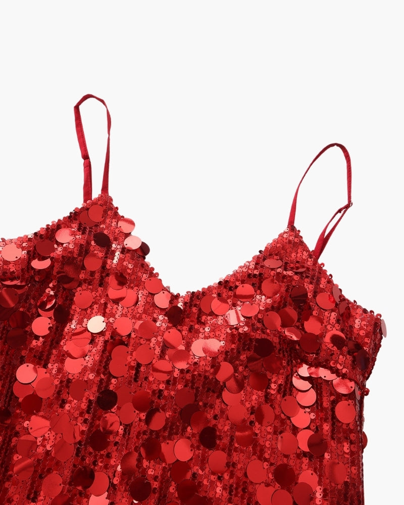 Sequin Party Mini Dress - Image 10