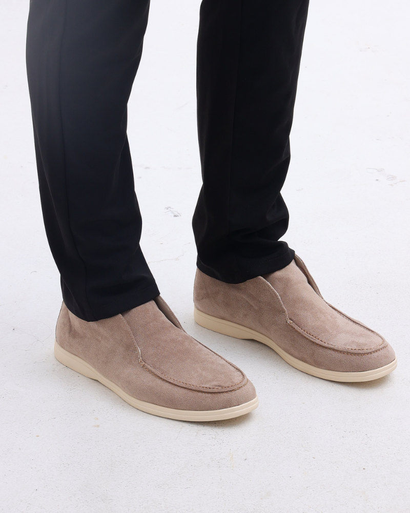 Old Money High Suede Loafers - Image 8