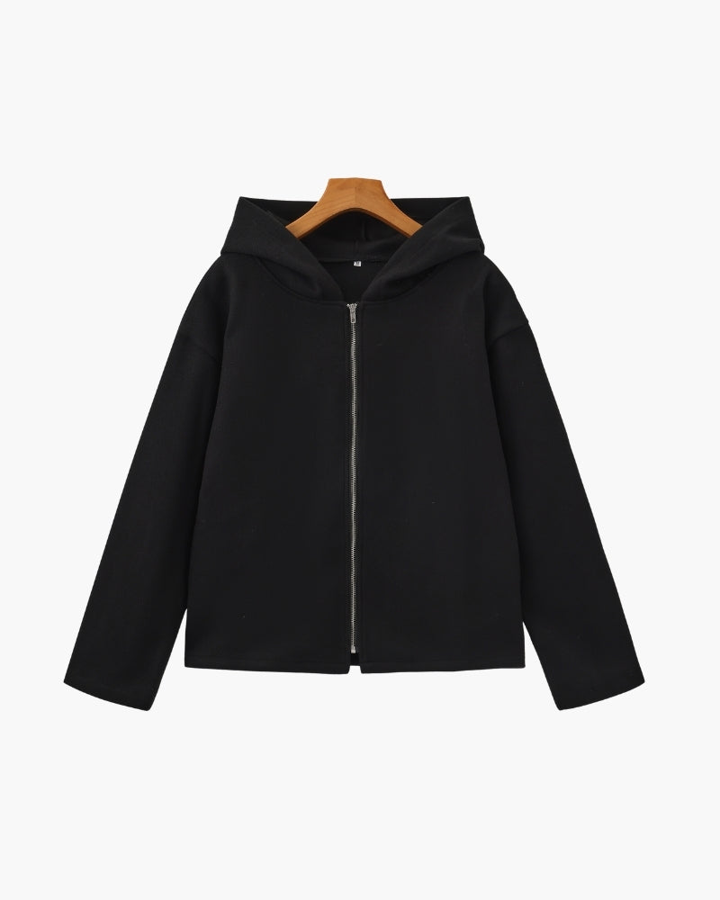 Marlow Wool Zip Coat - Image 12
