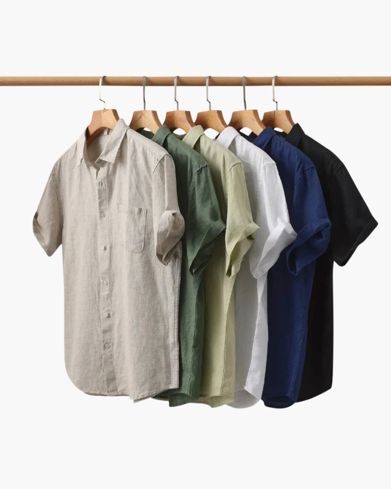 Cape Town - Linen Shirt (Short Sleeve) - Image 3