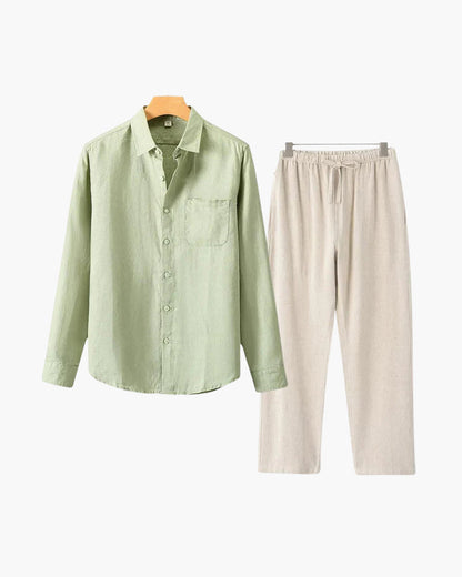 Old Money Linen Combo (Long Sleeve) - Image 22