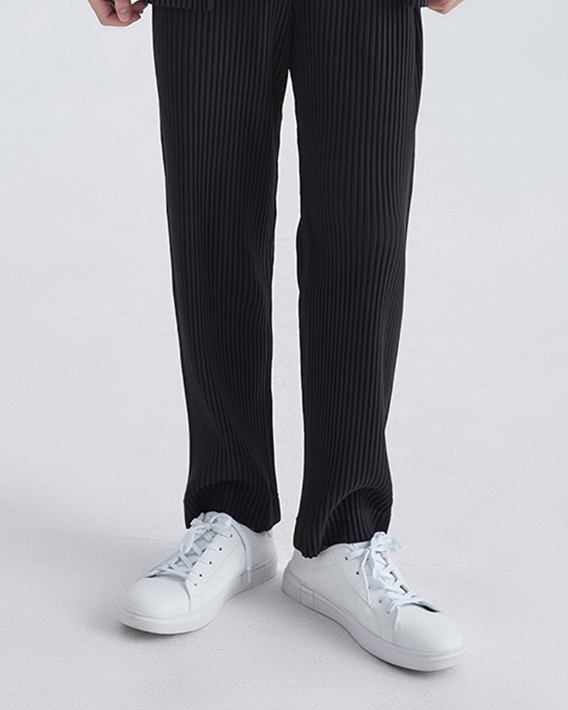 Ribbed Cotton Trousers - Image 2