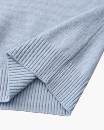 Essential Ribbed Mock Neck Sweater - Image 11