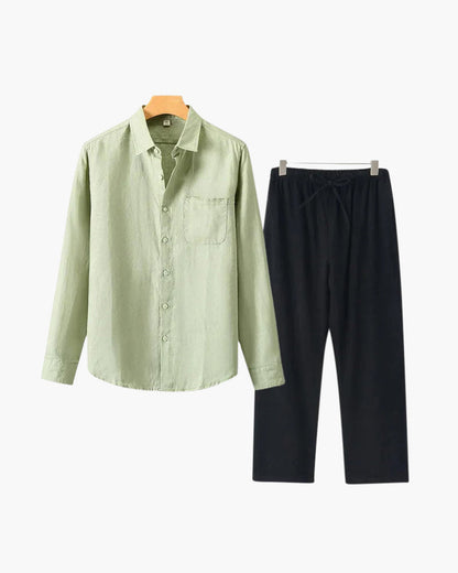 Old Money Linen Combo (Long Sleeve) - Image 18