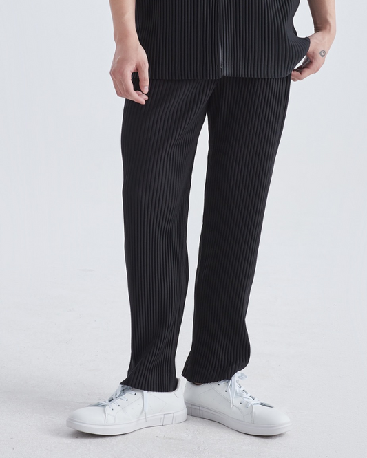 Ribbed Cotton Trousers - Image 1