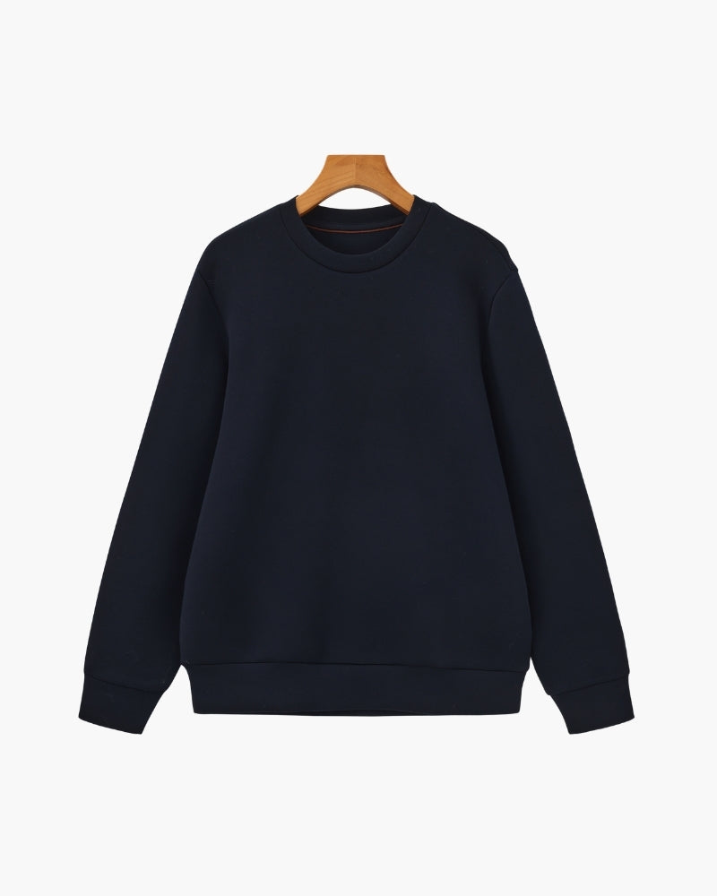 Classic Modal Blend Crewneck Sweatshirt - Image 3