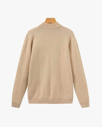 Essential Ribbed Mock Neck Sweater - Image 13