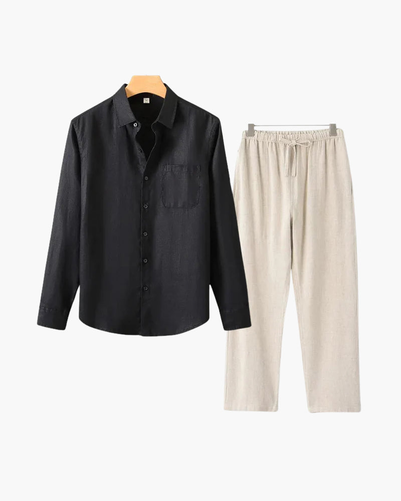 Old Money Linen Combo (Long Sleeve) - Image 19