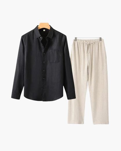 Old Money Linen Combo (Long Sleeve) - Image 19