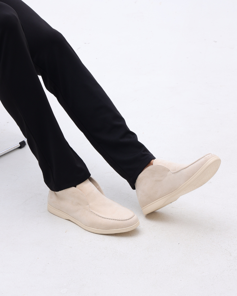 Old Money High Suede Loafers - Image 11