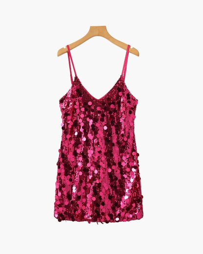 Sequin Party Mini Dress - Image 15