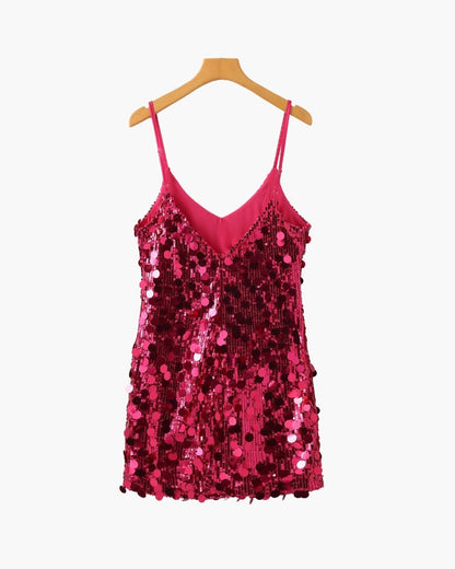 Sequin Party Mini Dress - Image 16