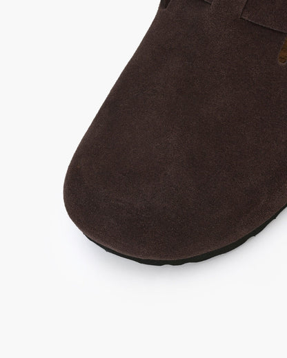 Old Money Suede Clogs - Image 12