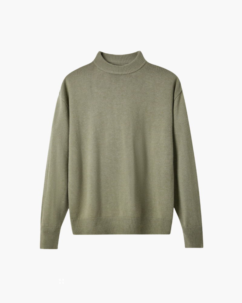 100% Premium Wool Turtleneck - Image 2