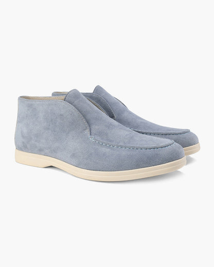 Old Money High Suede Loafers - Image 9