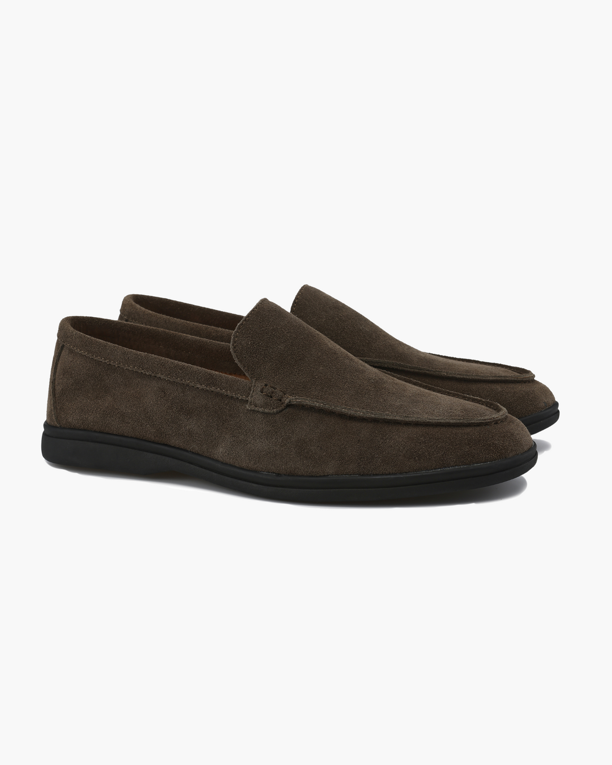 Premium Suede Loafers - Black Soles - Image 2