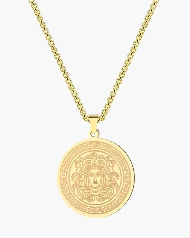 Medusa Long Chain (Gold & Silver) - Image 3