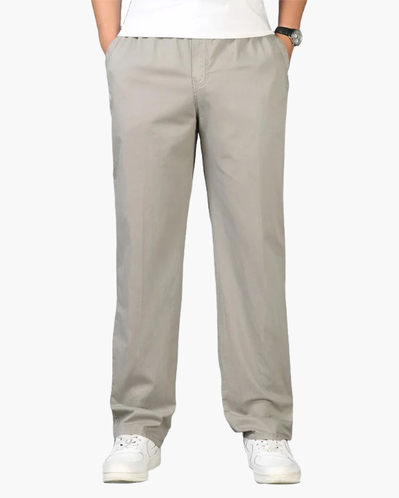 Capri Cotton Trousers - Image 1