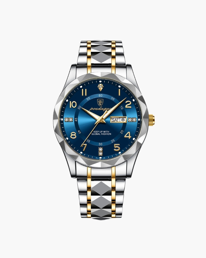 Classic Two-Tone Steel Watch - Image 1