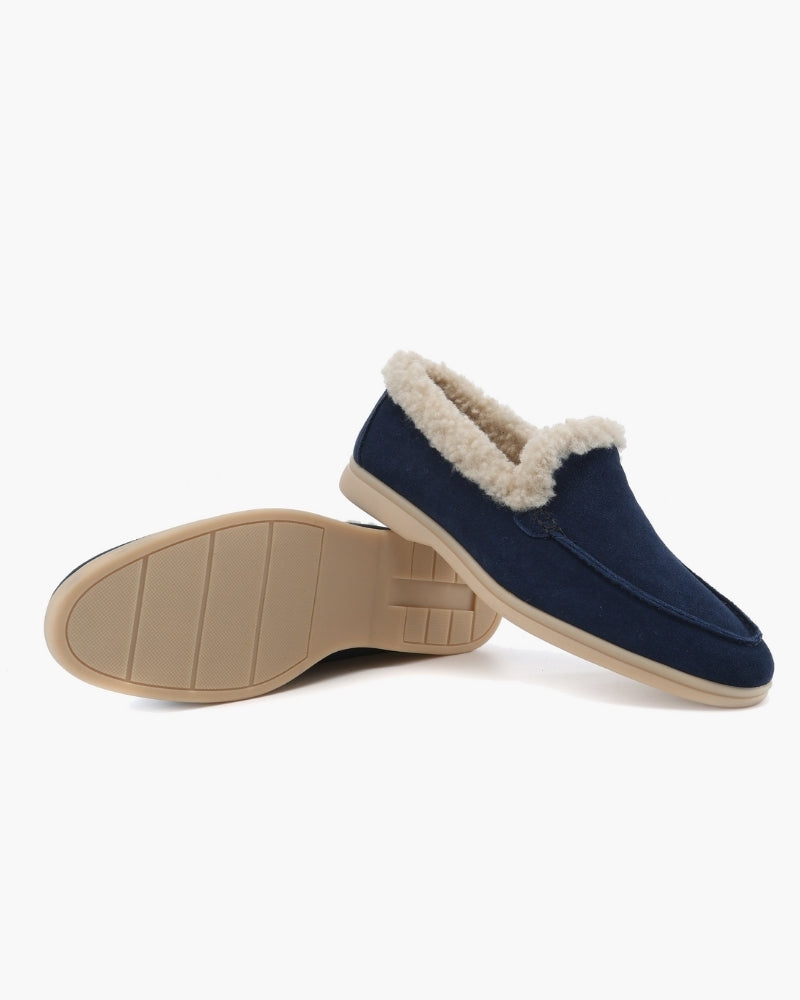 Fur-Lined Premium Loafers - Image 2