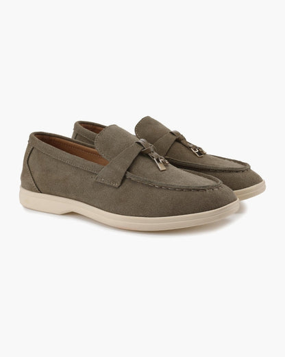 Old Money Suede Lady Loafers - Image 11