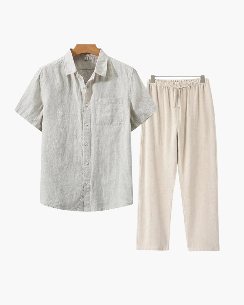 Old Money Linen Combo (Short Sleeve) - Image 1