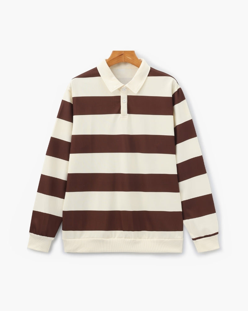 Vintage Stripe Rugby Polo - Image 2
