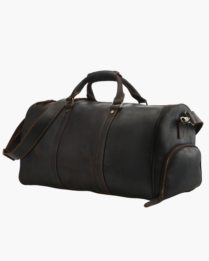 Montague Leather Duffle - Image 5