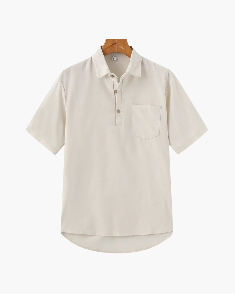 Casablanca - Linen Polo - Image 1