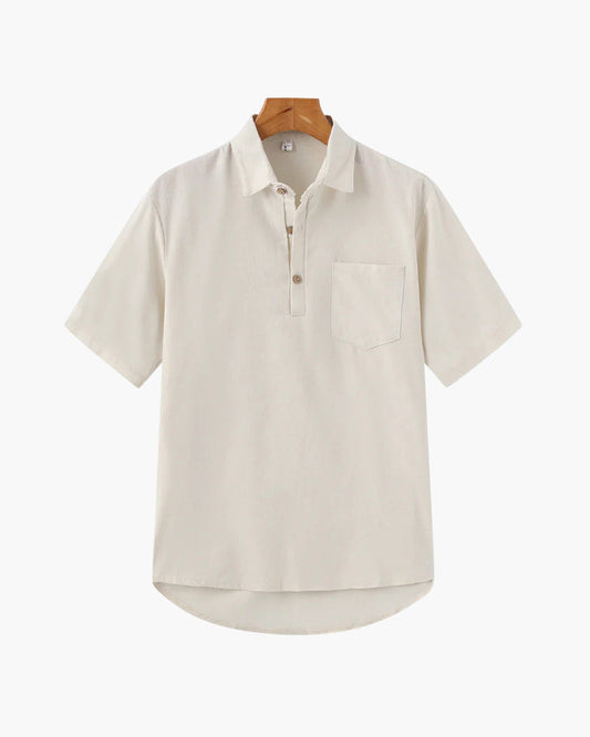 Casablanca - Linen Polo - Image 1