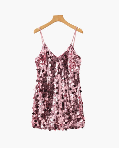 Sequin Party Mini Dress - Image 1
