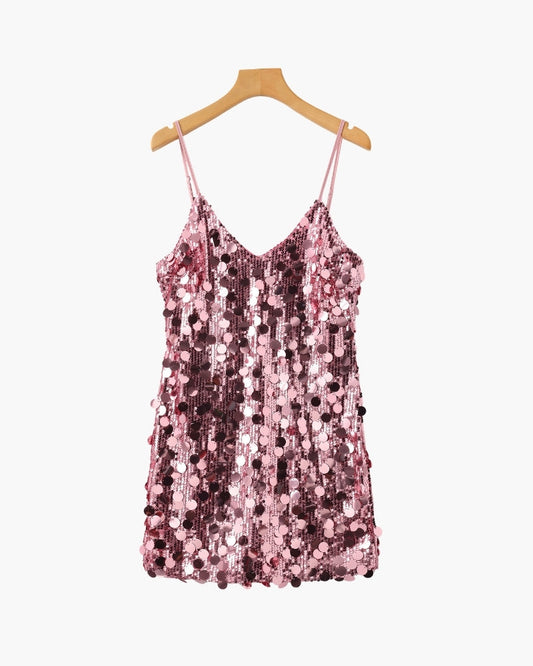 Sequin Party Mini Dress - Image 1