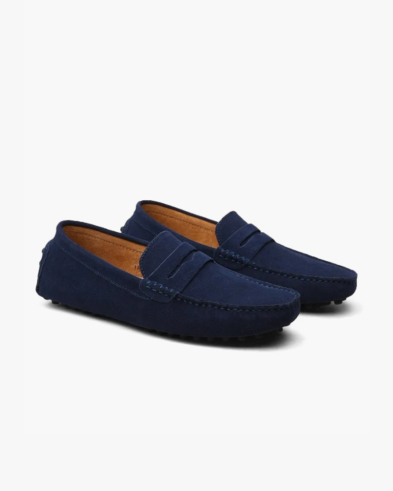 Suede Driver Loafers - Image 2