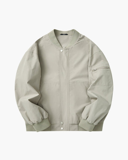 Minimalist Bomber Jacket - Image 1