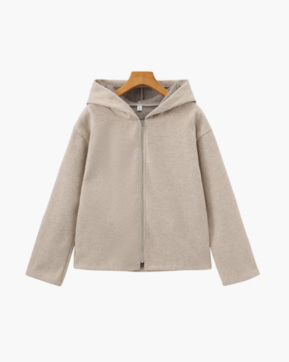 Marlow Wool Zip Coat - Image 1