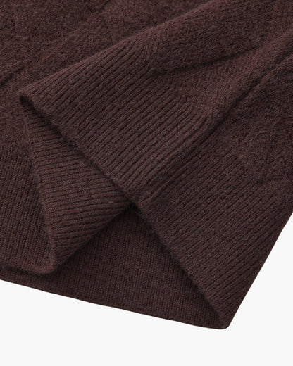 Diamond Knit Crewneck Sweater - Image 20