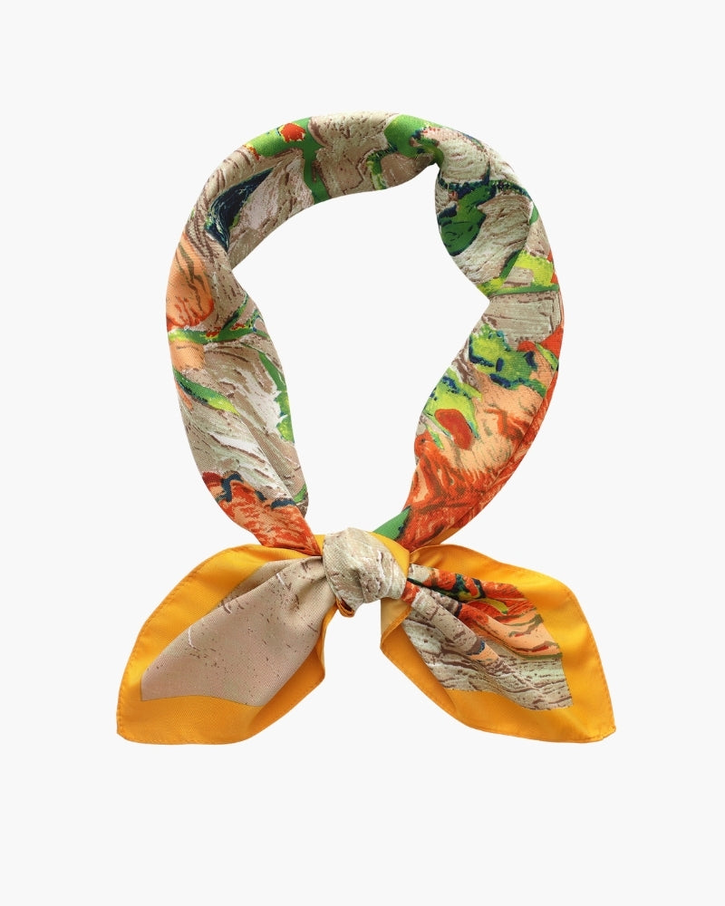 Old Money Impressionist Garden Scarf - Image 10