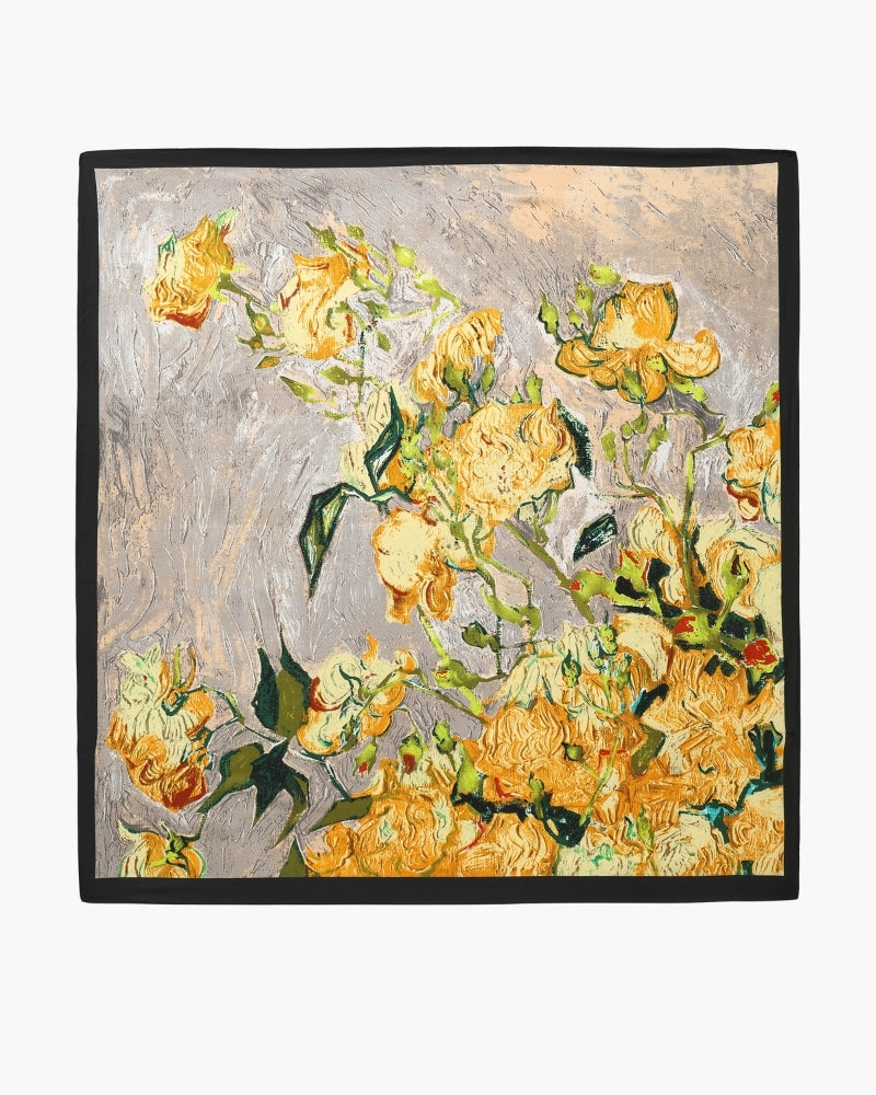 Old Money Impressionist Garden Scarf - Image 8