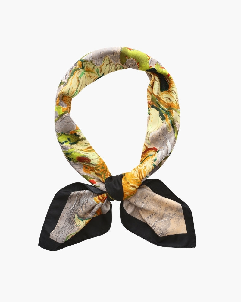 Old Money Impressionist Garden Scarf - Image 3