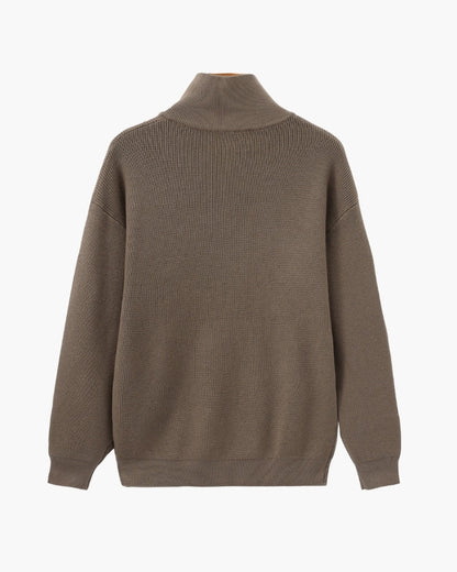 Refined Half-Zip Knit Pullover - Image 26