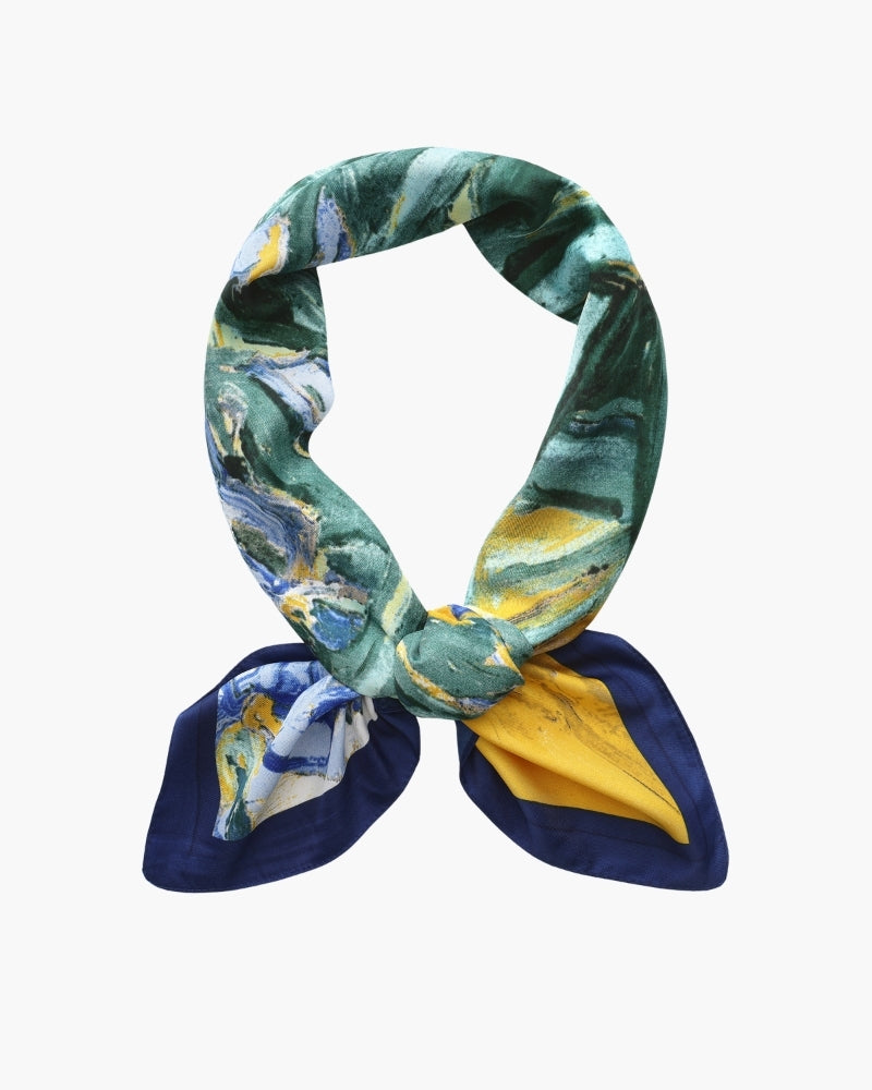 Old Money Impressionist Garden Scarf - Image 2