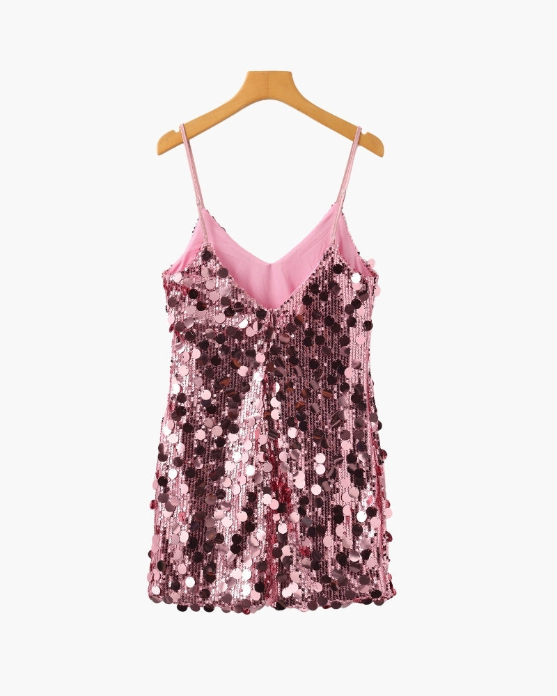 Sequin Party Mini Dress - Image 2
