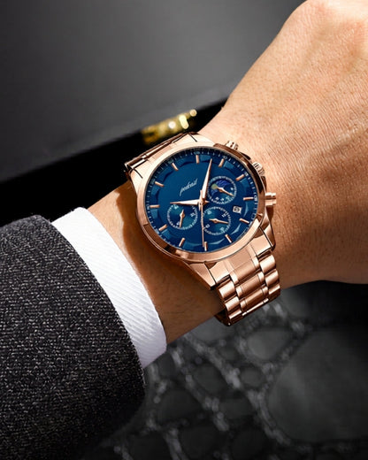 Precision Chronograph Steel Watch - Image 2