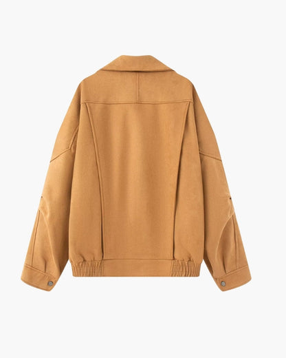 Vintage Suede Drape Jacket - Image 7