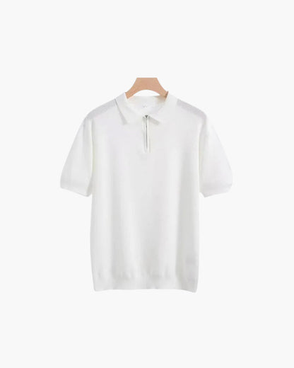 Marbella Zip Up Polo - Image 6