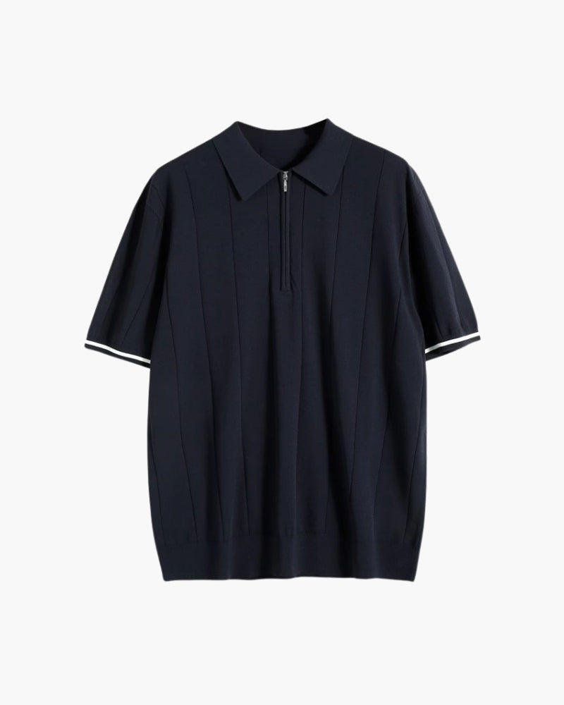 Signature Contrast Trim Polo - Image 1