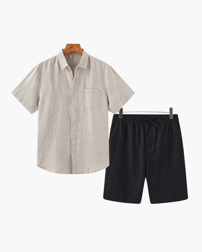 Old Money Linen Combo (Shorts) - Image 2